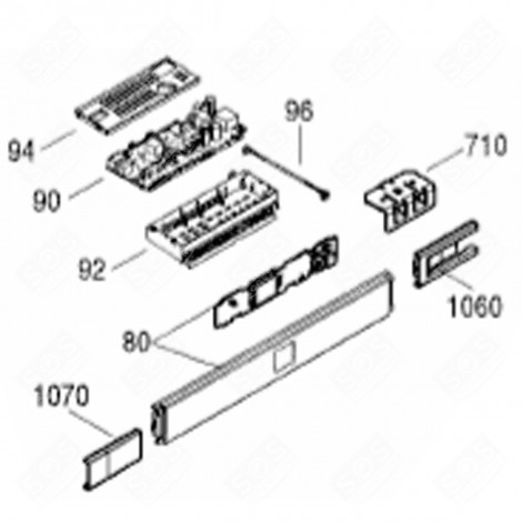 PIASTRA INTEGRALE (CODICE 90) FRIGORIFERO, CONGELATORE - 6146164