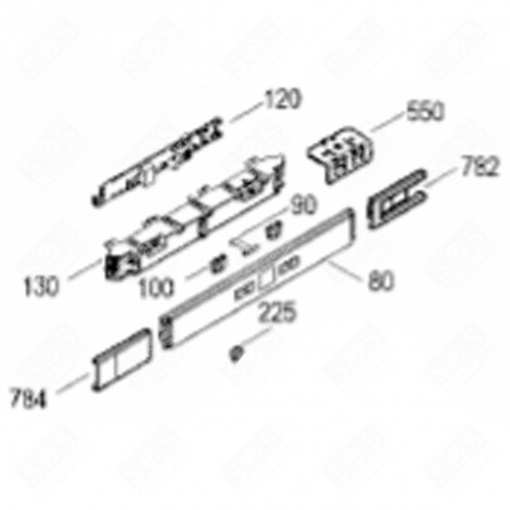 PIASTRA INTEGRALE (CODICE 120) FRIGORIFERO, CONGELATORE - 6146498