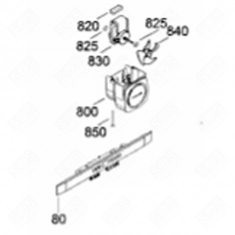 SCHEDA DI CONTROLLO SI COMPRES.JIAXIPERA (CODICE 80) FRIGORIFERO, CONGELATORE - 6116280