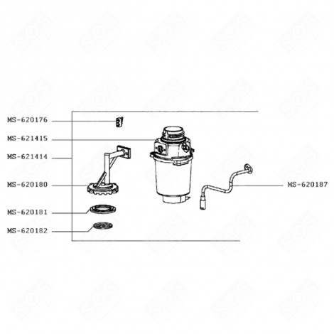 CALDAIA (CODICE MS-621415) MACCHINA DA CAFFÃ, CAFFETTIERA - MS-621415