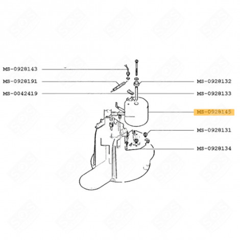 RESISTENZA (CODICE MS-0928145) MACCHINA DA CAFFÃ, CAFFETTIERA - MS-0928145