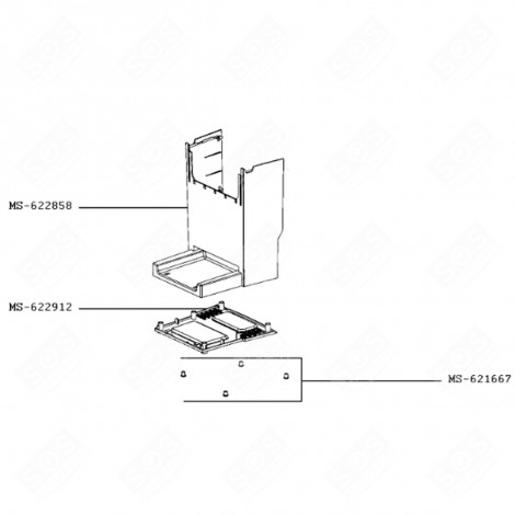 BASE (CODICE MS-622912) MACCHINA DA CAFFÃ, CAFFETTIERA - MS-622912