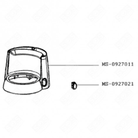 INTERRUTTORE ON/OFF (RIFERIMENTO MS-0927021) MACCHINA DA CAFFÃ, CAFFETTIERA - MS-0927021