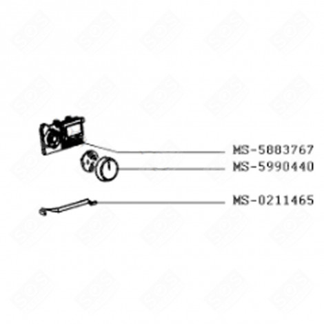 FASCIO 140 MM (RIFERIMENTO MS-0211465) ROBOT DA CUCINA E CUOCITUTTO - MS-0211465