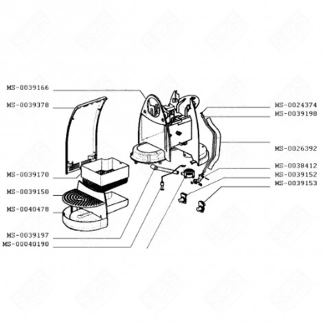 SONDA DELLA CALDAIA (RIFERIMENTO MS-00040190) NESPRESSO ESSENZA MACCHINA DA CAFFÃ, CAFFETTIERA - MS-00040190