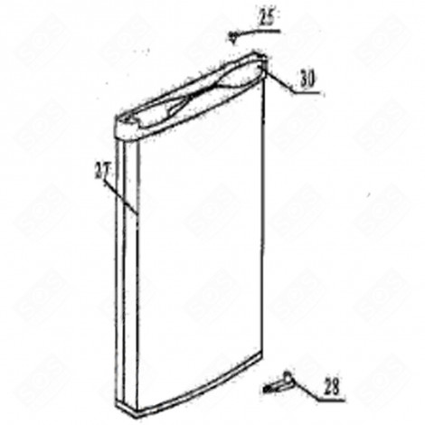 PORTA DEL FREEZER (CODICE 11) FRIGORIFERO, CONGELATORE - 693A14