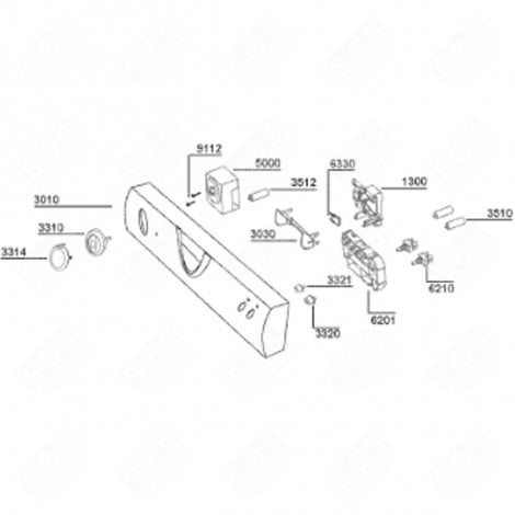 PROGRAMMATORE (CODICE 5000) LAVASTOVIGLIE - 48735