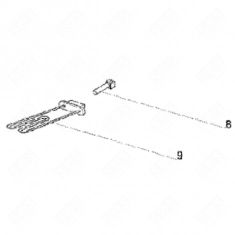 RESISTENZA (CODICE 9) LAVATRICE - 73920