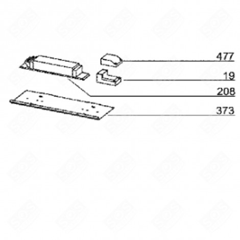 COPERCHIO DI PROTEZIONE (REP 19) CAPPA ASPIRANTE - 75X2813