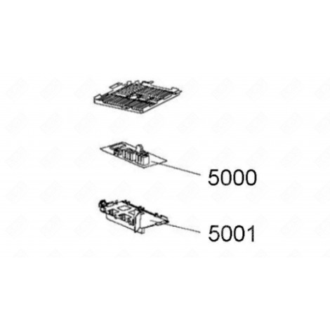 SCHEDA DI CONTROLLO (CODICE 5001) FORNI A MICROONDE - 482000018897