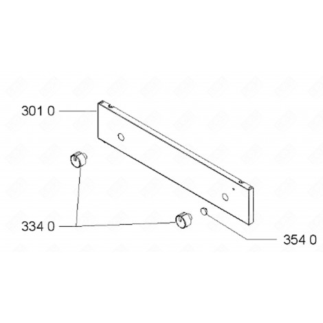 PULSANTE (CODICE 334 0) FORNI, FORNELLI ELETTRICI E A GAS - 481941129691