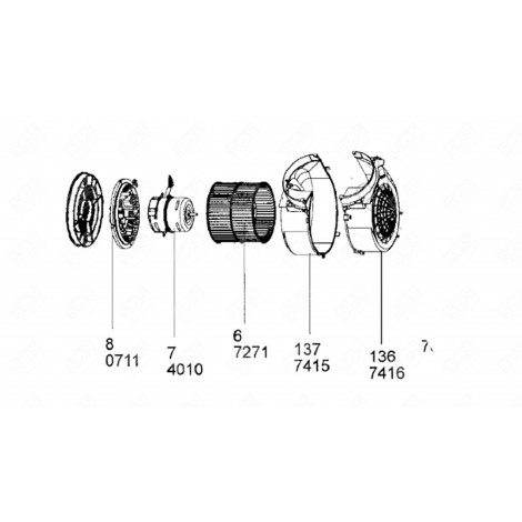 TURBINA DOPPIA (CODICE 7271) CAPPA ASPIRANTE - 596A59