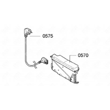 MODULO PROGRAMMATO (CODICE 570) ORIGINALE LAVASTOVIGLIE - 00650597, 650597