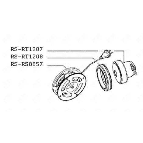 MOTORE ASPIRAPOLVERE - RS-RT1207