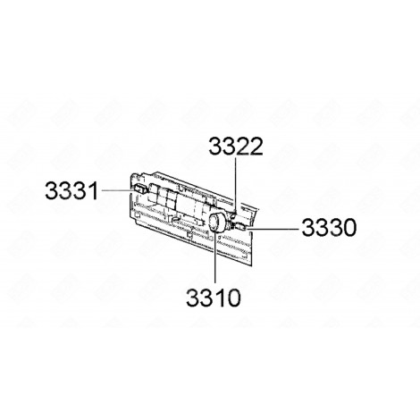 PULSANTE (CODICE 333 1) FORNI A MICROONDE - 480120100293