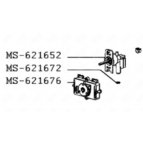 VALVOLA (CODICE MS-621652) MACCHINA DA CAFFÃ, CAFFETTIERA - MS-621652