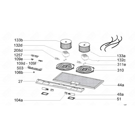 ELICA DESTRA (CODICE 113A) CAPPA ASPIRANTE - 93958866