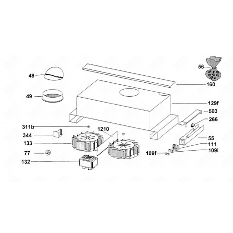 MOTORE (CODICE 132) CAPPA ASPIRANTE - 93958205