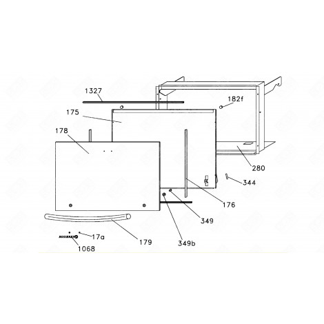 MANIGLIA DEL FORNO (CODICE 179) FORNI, FORNELLI ELETTRICI E A GAS - 93784529