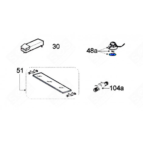 LAMPADINA (CODICE 48A) CAPPA ASPIRANTE - 49021483