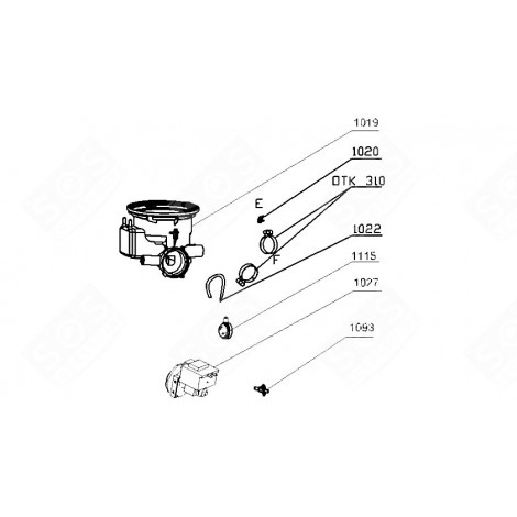 PRESSOSTATO (CODICE 1115) LAVASTOVIGLIE - 480A63