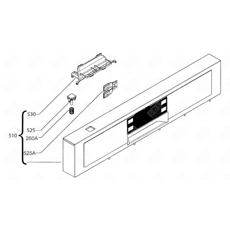 SET PULSANTI (CODICE 525A) LAVASTOVIGLIE - 1174473114