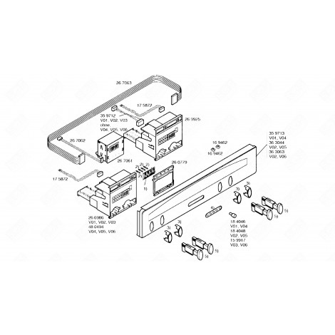 PROGRAMMATORE (CODICE 269925) FORNI, FORNELLI ELETTRICI E A GAS - 00269925