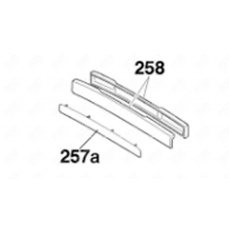 MANIGLIA POSTERIORE CESTELLO (CODICE DI RIFERIMENTO 258) LAVASTOVIGLIE - 41024114