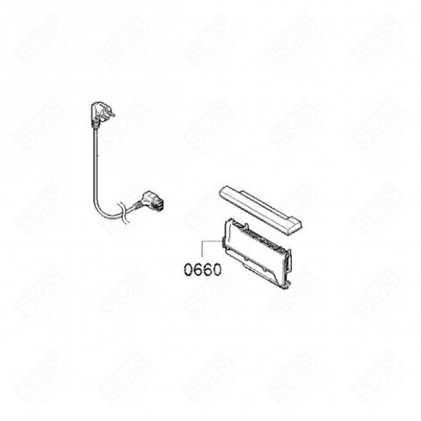 MODULO DI POTENZA PROGRAMMATO ORIGINALE (CODICE 0660) LAVASTOVIGLIE - 12021929