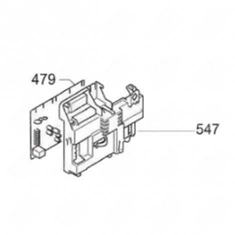 SCHEDA ELETTRONICA, MODULO PROGRAMMATO (RILEVAMENTO 479) LAVATRICE - 49035860 