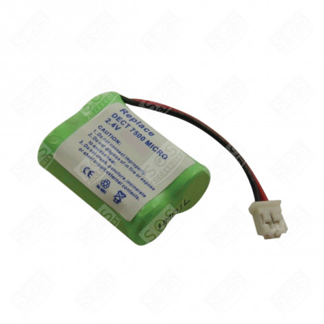 BATTERIA NIMH 2,4V 400 MAH SMARTPHONE, CELLULARI - CPAA24001