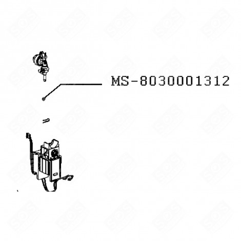 GUARNIZIONE (CODICE MS-8030001312) MACCHINA DA CAFFÃ, CAFFETTIERA - MS-8030001312