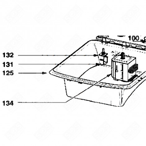 PROGRAMMATORE (CODICE 134) LAVATRICE - 1101PAD, 52X5010