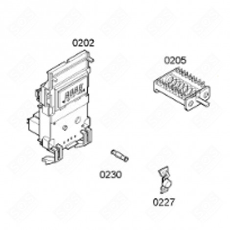 TASTO (CODICE 0227) FORNI, FORNELLI ELETTRICI E A GAS - 00424375