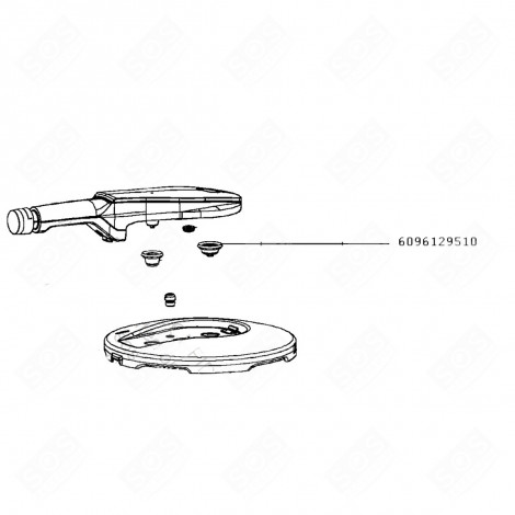 GUARNIZIONE INDICATORE (RIFERIMENTO 6096129510) PENTOLE A PRESSIONE - 6096129510