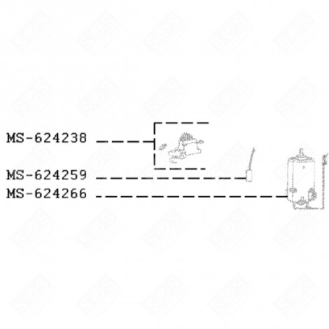 MOTORE NESPRESSO VERTUO PLUS MACCHINA DA CAFFÃ, CAFFETTIERA - MS-624266