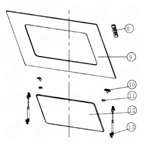 SPECCHIO ESTERNO CAPPA ASPIRANTE - AS0019331