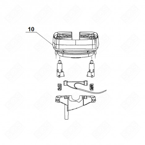 SUPPORTO VASCHETTA ROBOT DA CUCINA E CUOCITUTTO - 505654