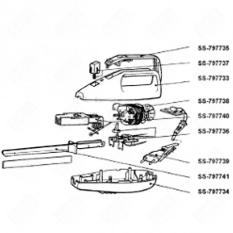 MOTORE (CODICE SS-797738) VARI PICCOLI ELETTRODOMESTICI - SS-797738