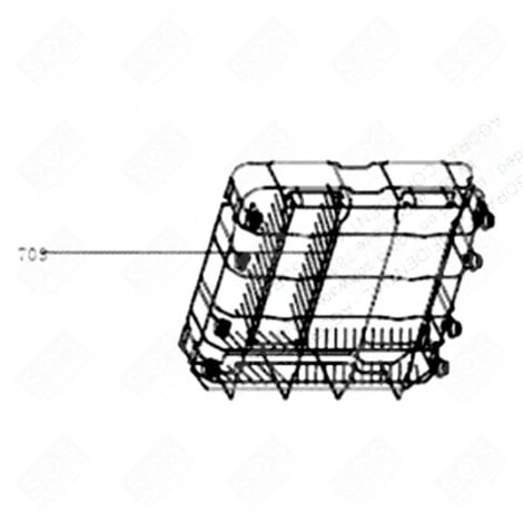 CESTELLO POSATE LAVASTOVIGLIE - 445F57