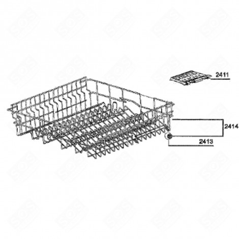 CESTELLO SUPERIORE (CODICE 2414) LAVASTOVIGLIE - 44398