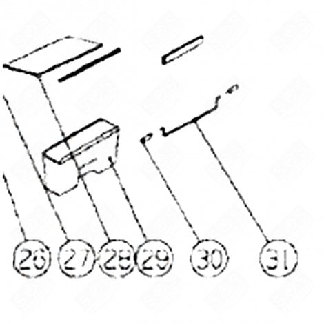 CONTENITORE VERDURE (CODICE 29) FRIGORIFERO, CONGELATORE - 131A80