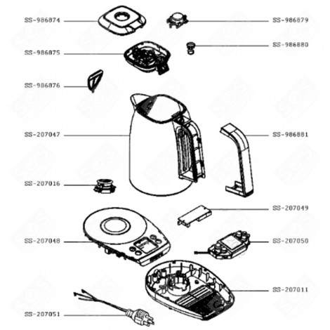 BOLLITORE (SS-207047) BOLLITORI, CARAFFE FILTRANTI - SS-207047