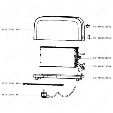 MODULO ELETTRONICO (RIFERIMENTO FS-9100021964) MACCHINE DEL PANE - FS-9100021964