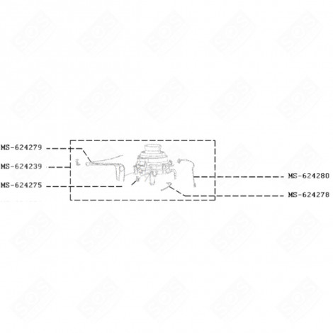 RESISTENZA (CODICE MS-624239) NESPRESSO VERTUO PLUS MACCHINA DA CAFFÃ, CAFFETTIERA - MS-624239