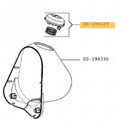 PULSANTE + MOLLA ROBOT DA CUCINA E CUOCITUTTO - SS-194329