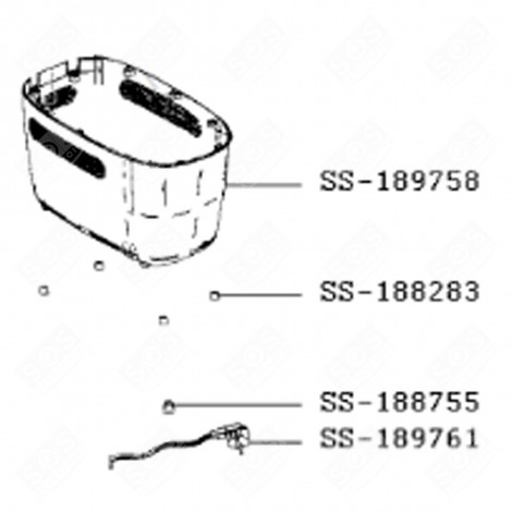 CAVO DI ALIMENTAZIONE (CODICE SS-189761) MACCHINE DEL PANE - SS-189761