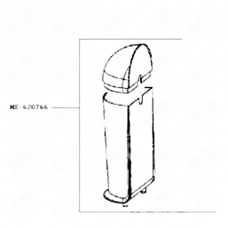 SERBATOIO DELL'ACQUA (MS-620766) MACCHINA DA CAFFÃ, CAFFETTIERA - MS-620766