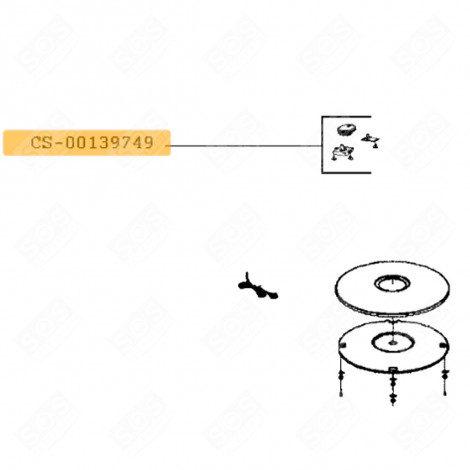 INTERRUTTORE + PULSANTE VARI PICCOLI ELETTRODOMESTICI - CS-00139749