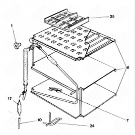 TERMOCOPPIA (CODICE DI RIFERIMENTO 7) FRIGORIFERO, CONGELATORE - C00028787